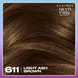 Clairol Nice'N Easy Tone+Gloss hair dye Light Ash Brown, UK version