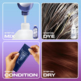 Clairol Nice'N Easy Tone+Gloss Mahogany semi permanent hair dye, imported from the UK