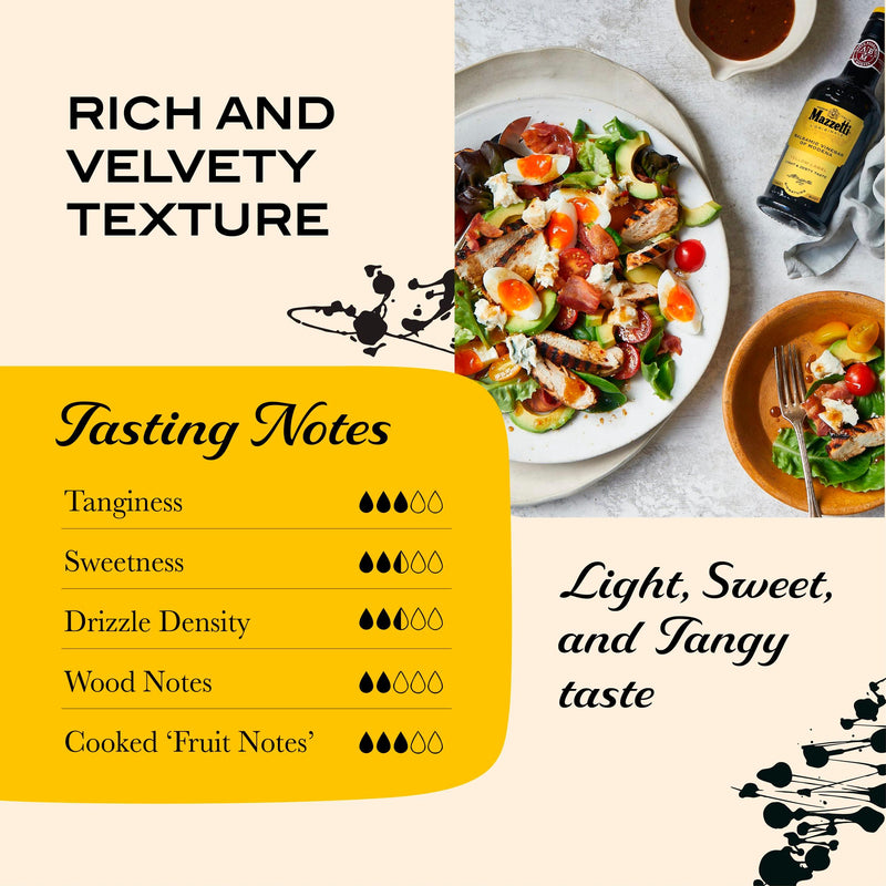 Mazzetti balsamic vinegar of Modena yellow label 250ml, UK version
