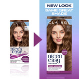 Clairol Nice'N Easy Tone+Gloss Light Brown hair dye - British product