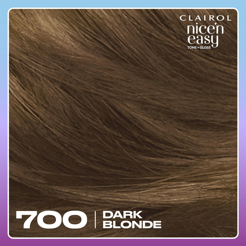 Clairol Nice'N Easy Tone+Gloss Dark Blonde semi permanent hair dye, UK version