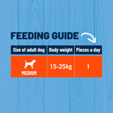 Bakers chicken dog chews joint health 180g - British product