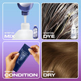 Clairol Nice'N Easy semi permanent hair dye Light Golden Brown, imported from the UK