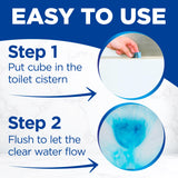 Bloo in-cistern toilet block Original Blue 2x50g - British product