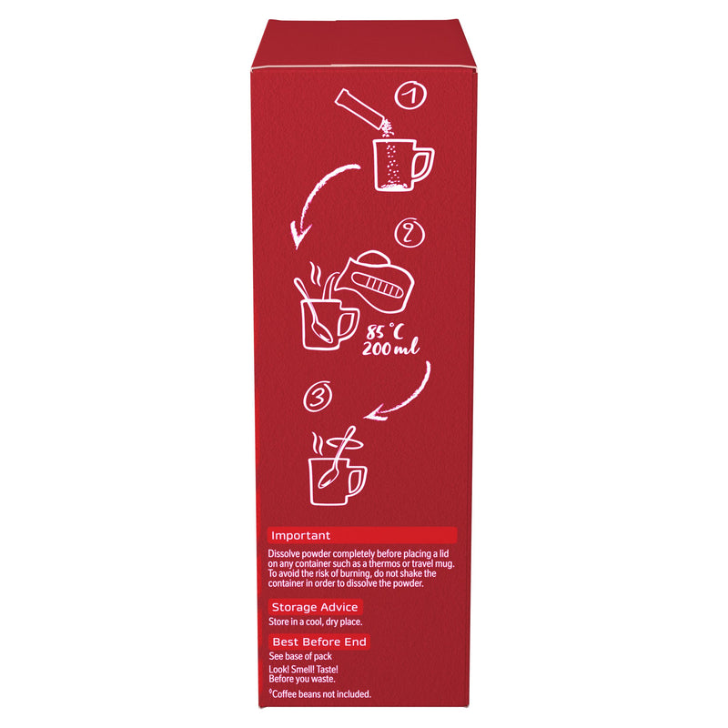 Nescafe Original 3 in 1 instant coffee sachets 8x16g, UK version