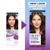 Clairol Nice'N Easy hair dye Medium Ash Brown, imported from the UK