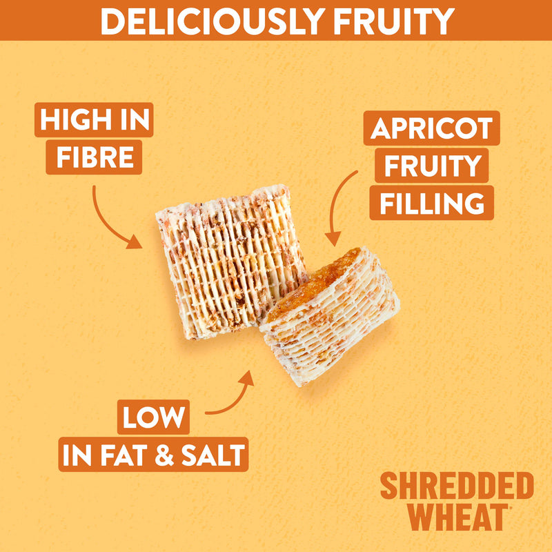 Nestle Shredded Wheat Bitesize Apricot Wheats cereal 450g, UK version