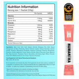 Humantra Berry Pomegranate electrolyte drink sachets 3 pack - British product