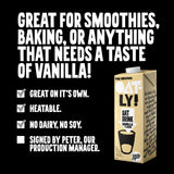 Oatly oat drink vanilla flavour 1L, imported from the UK
