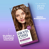 Clairol Nice'N Easy Tone+Gloss Light Brown hair dye - British product