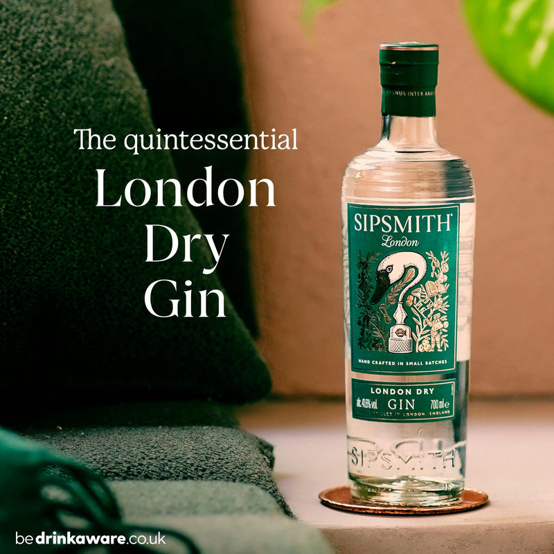 Sipsmith London Dry Gin 70cl handcrafted gin, UK version