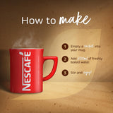 Nescafe caramel instant coffee sachets 12x16g, UK version