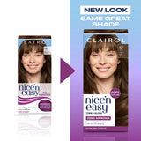 Clairol Nice'N Easy Tone+Gloss hair dye Light Ash Brown, UK version