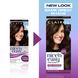 Clairol Nice'N Easy Tone+Gloss Dark Brown 400/79 semi permanent hair dye (British brand)