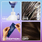Clairol Nice'N Easy Tone+Gloss Dark Brown 400/79 semi permanent hair dye (British brand)