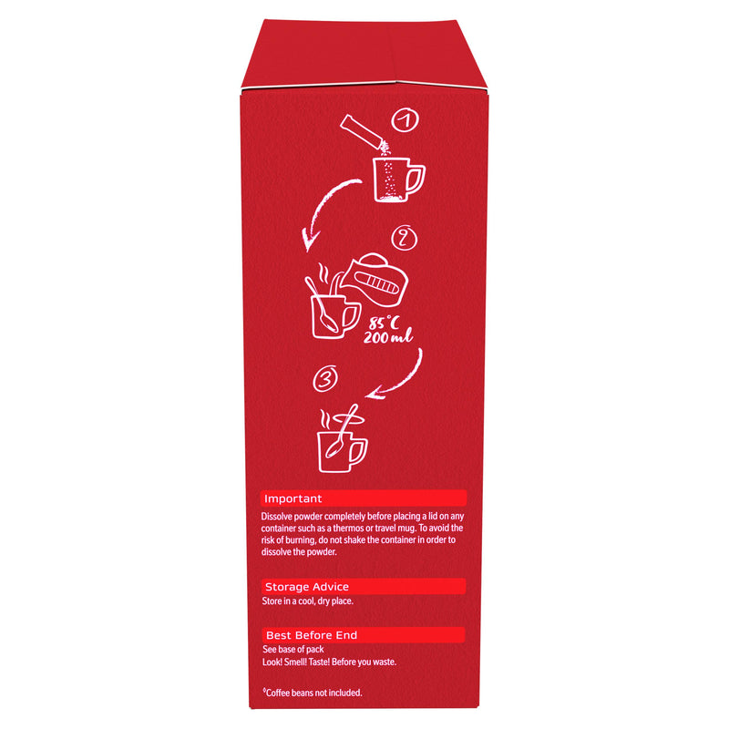 Nescafe Original 3 in 1 instant coffee sachets 192g - British product