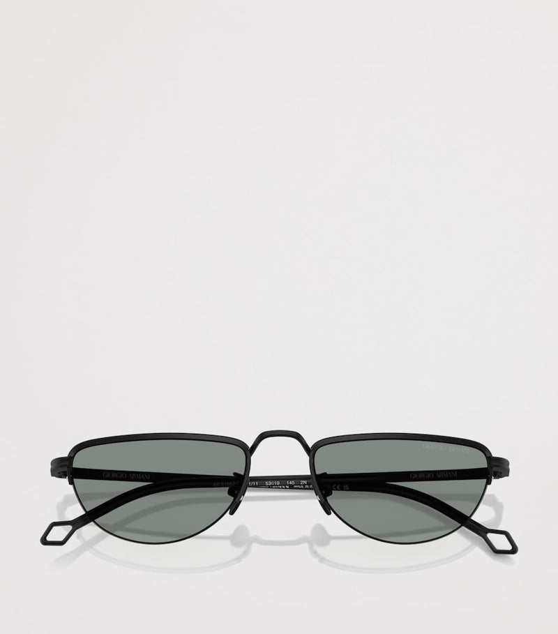 Giorgio Armani Steel Butterfly sunglasses steel frame (British brand)