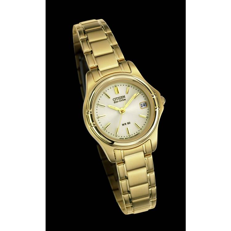 Citizen ladies Eco-Drive gold tone watch 27mm - British product