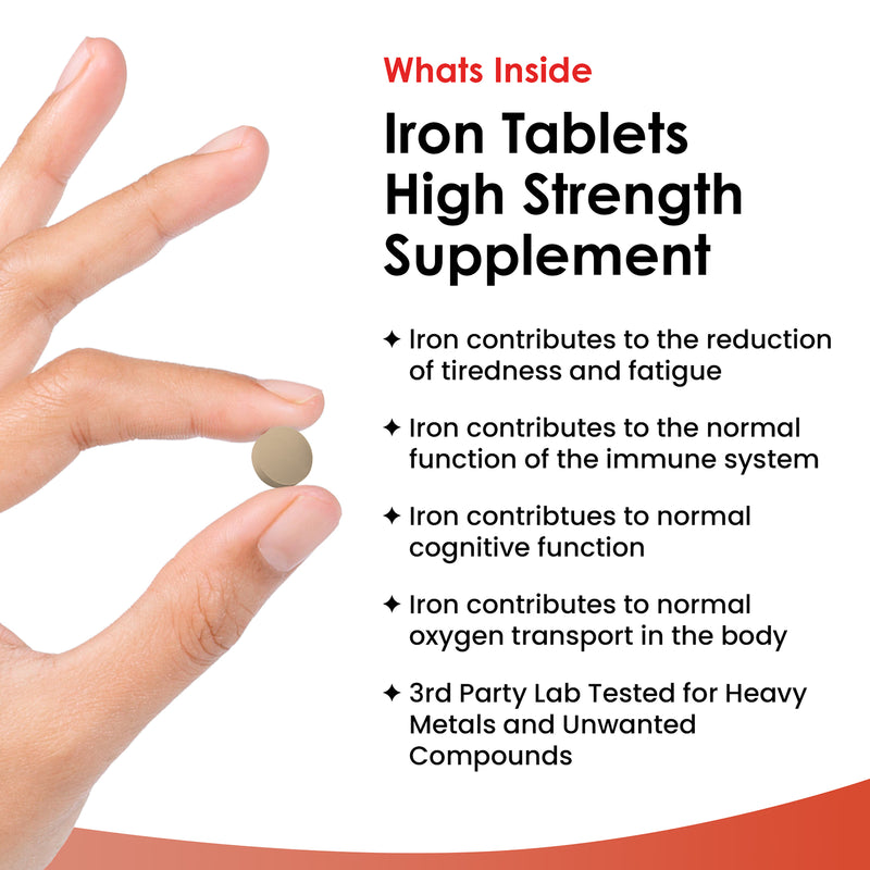 New Leaf Products iron ferrous fumarate tablets 365 - British product
