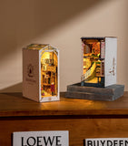 Robotime Sunshine Town buildable booknook kit, imported from the UK