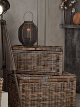 Next Pacific Set of 2 Grey Kubu Oblong Storage Chests- Buy online at McGrocer