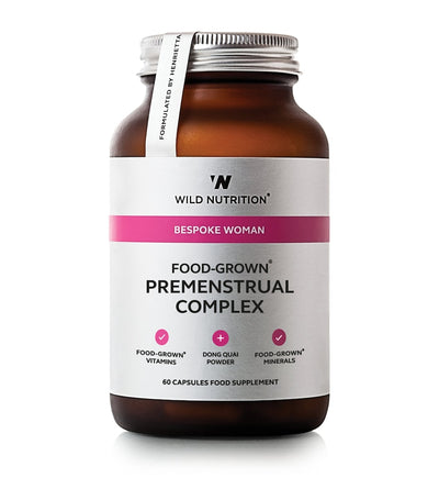Harrods Wild Nutrition Bespoke Woman Food-Grown Premenstrual Support Supplement, 60 Capsules- Buy online at McGrocer