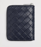 Bottega Veneta leather intrecciato zip-around wallet, UK version