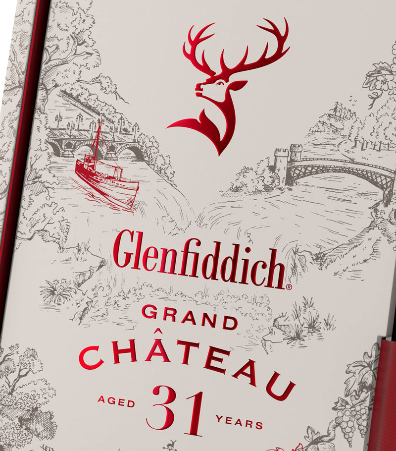 Glenfiddich 31-Year-Old Grand Chateâu single malt Scotch whisky 70cl, UK version