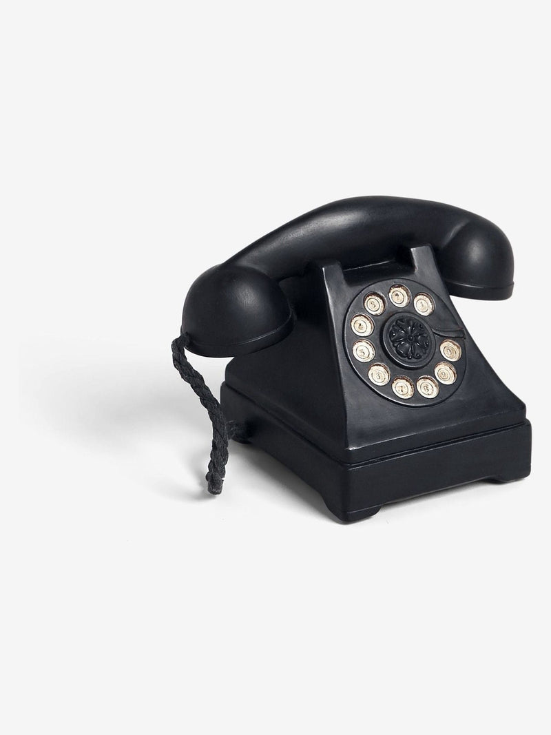 Black telephone ornament - British product