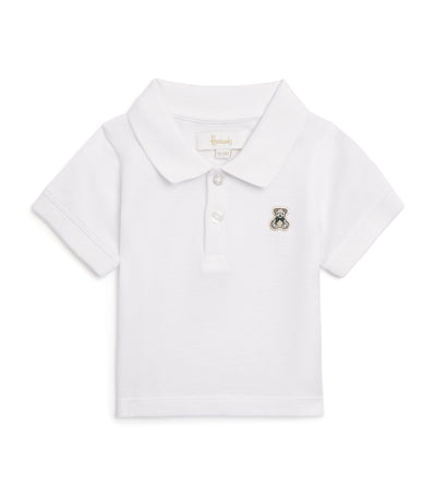 Harrods Harrods Baby Cotton Polo Shirt (0-18 Months)- Buy online at McGrocer