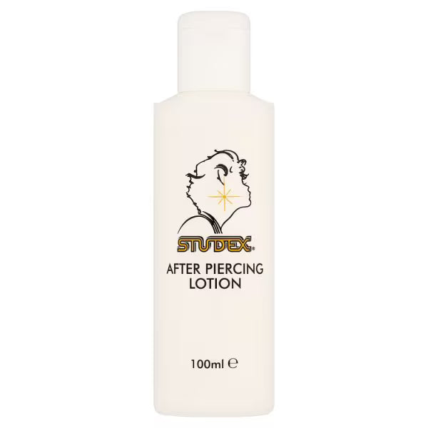 Studex After Piercing Lotion 100ml plastic bottle (British brand)
