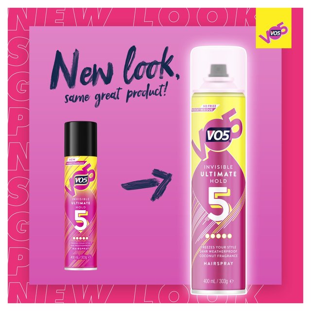 VO5 Ultimate Hold Hairspray 400ml GOODS M&S