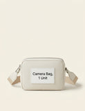 Prada small leather cross-body bag with enamelled logo - British product