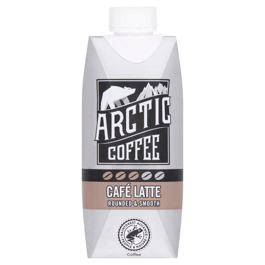 Arctic Rainforest Alliance Arabica Bean Coffee Cafe Latte To Go 330ml