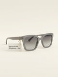 Prada polarised square sunglasses 54mm black grey gradient, UK version