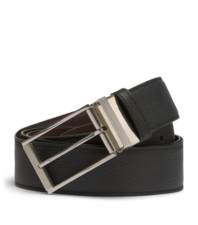 Harrods Dunhill Leather Reversible Belt- Buy online at McGrocer