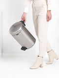 Brabantia NewIcon pedal bin 12L fingerprint proof - British product