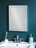 Showerdrape Marylebone Diamond Cut bathroom mirror 60cm x 45cm (British brand)