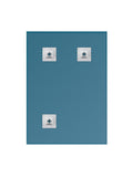 Showerdrape Fairmont large rectangular bathroom mirror 70cm x 50cm (British brand)