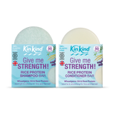 Holland & Barrett KinKind Give Me Strength Rice Protein Shampoo and Conditioner Bar Set 90g- Buy online at McGrocer