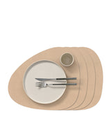 Harrods LIND DNA Large Curve Corduroy Placemat (Set of 4)- Buy online at McGrocer