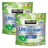 Costco UK Kirkland Signature Ultra Clean Biological Laundry Capsules 2 x 60 Pack- Buy online at McGrocer