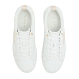 Ted Baker Ladies Riley Trainers in white and pink UK sizes 3-8 (British brand)
