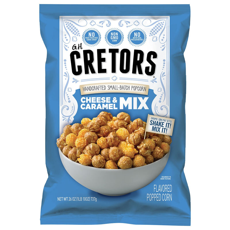 Cheese and Caramel Mixed Popcorn Snack 737g