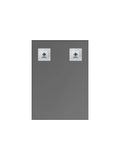 Showerdrape Kensington rectangular bathroom mirror 60x45cm, UK version
