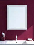 Showerdrape Kensington rectangular bathroom mirror 60x45cm, UK version