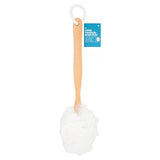 Superdrug Superdrug Long Handled Body Puff Recycled Plastic Body Cleanser- Buy online at McGrocer