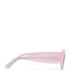 Alaïa oval sunglasses baby pink acetate - British product