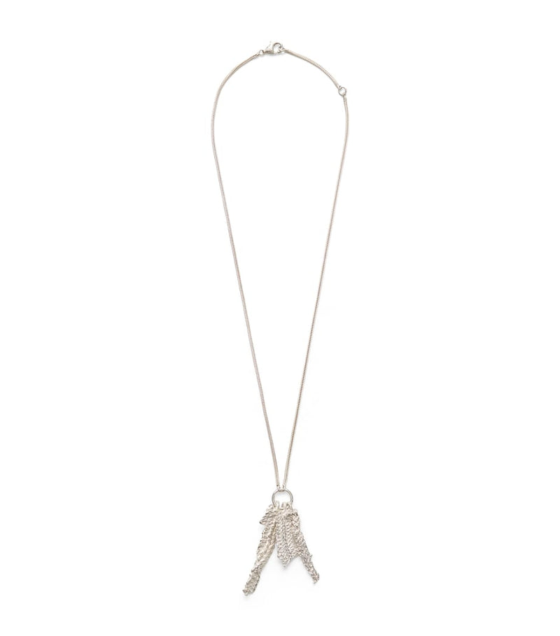 Our Legacy sterling silver knit necklace (British brand)
