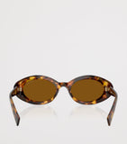 Miu Miu oval wrap-around sunglasses acetate frame (British brand)